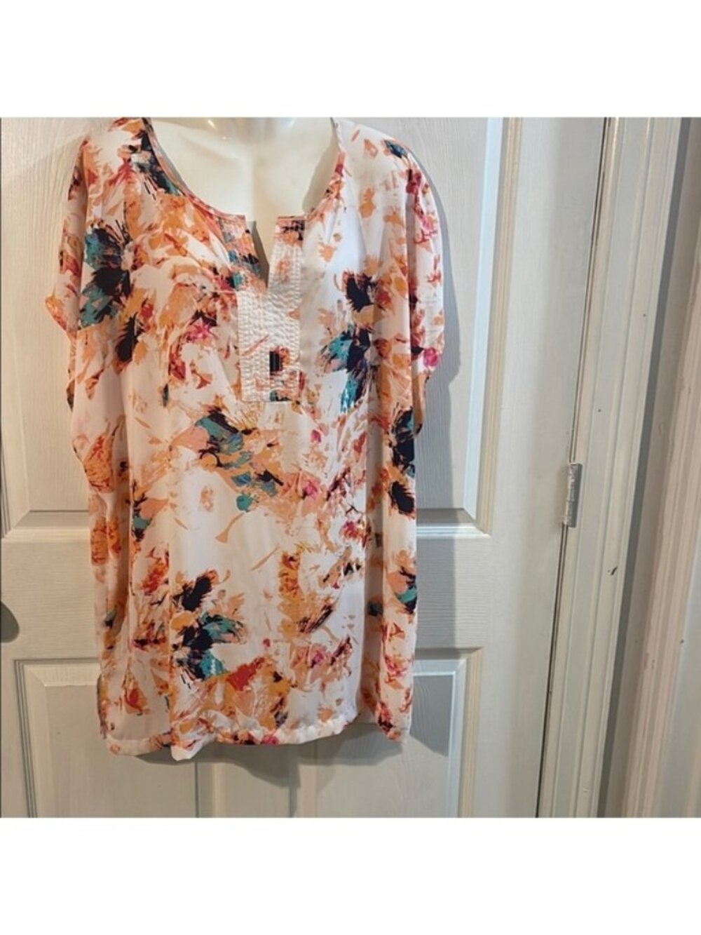 Floral Burst Women's Blouse